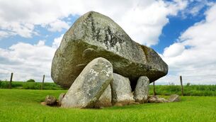 <p>The Brownshill Dolmen, an important part of Carlow's unique heritage. Image via iStock</p>