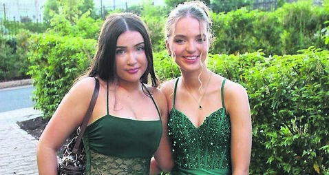 Coláiste Lorcáin TY students celebrate graduation in style