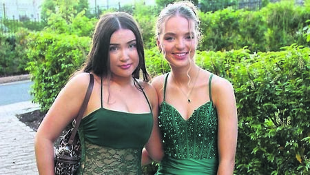 Coláiste Lorcáin TY students celebrate graduation in style