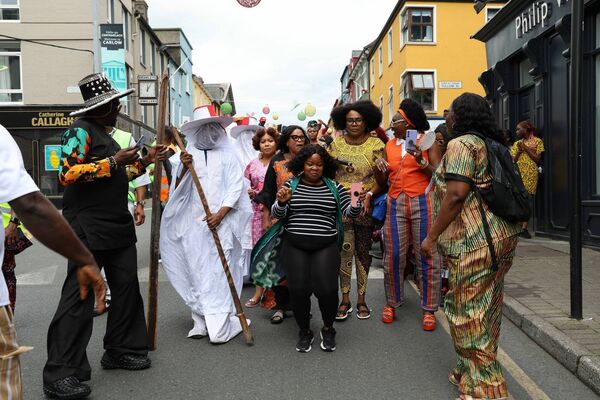 The festival included a parade through Carlow town Photo: Arnie McEvoy