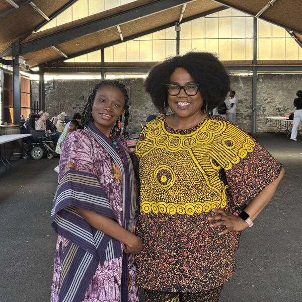 Runyon Oketunde and Gladys Orono Atsenokhai Photo: Laoise Murray