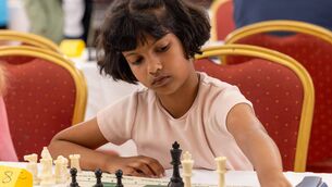 <p>Tisya Singh makes her move. </p>