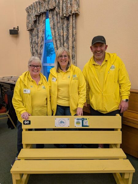 A new bench for Leighlinbridge