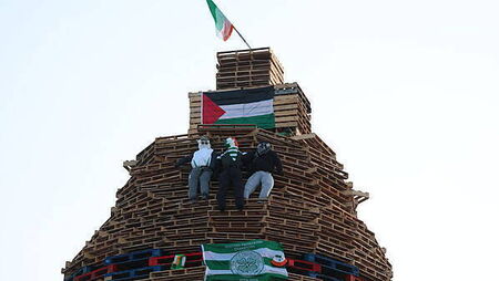 Burning effigies and flags on loyalist bonfires 'cannot be accepted as normal'