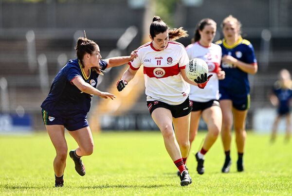 Ruth Bermingham tracks Derry's Orla McGeough Ruth Bermingham tracks Derry's Orla McGeough