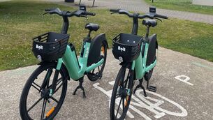 <p>Bolt e-bikes can be found in more than 30 locations around Carlow town</p> <p>Bolt e-bikes can be found in more than 30 locations around Carlow town</p>