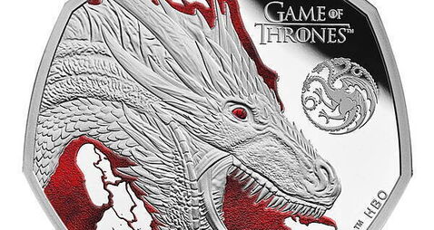 Game of Thrones ‘ice and fire’ coins launched by British Royal Mint