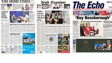 What the papers say: Thursday's front pages