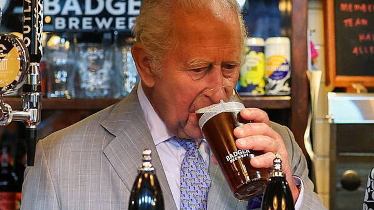 King Charles ‘drowns sorrows’ with pint and brewery tour after England World Cup heartbreak