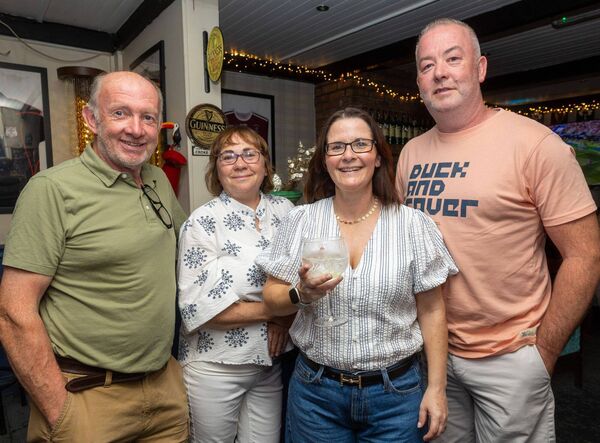 John and Fiona Brophy with Mag and Gary Condren