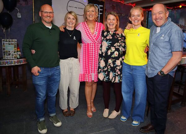 Paddy and Patricia Quigley, Siobhan, Evie, Ashling and Derry O'Toole Paddy and Patricia Quigley, Siobhan, Evie, Ashling and Derry O'Toole