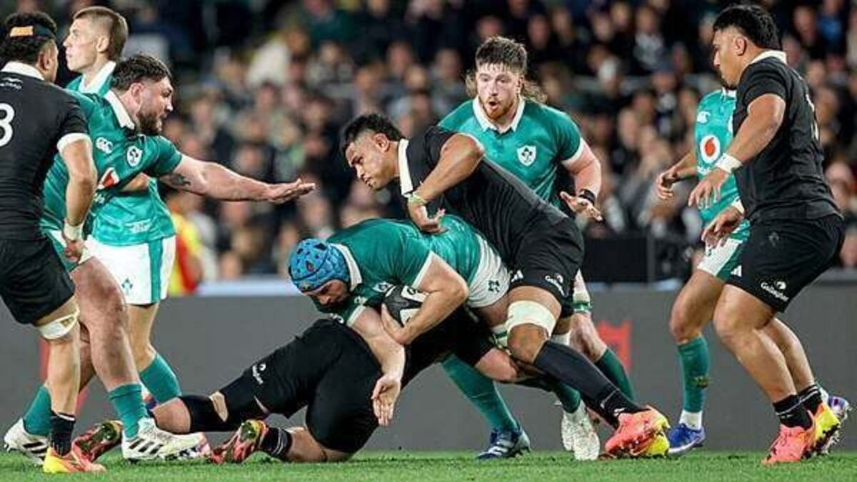 Ireland outclassed by New Zealand in Auckland