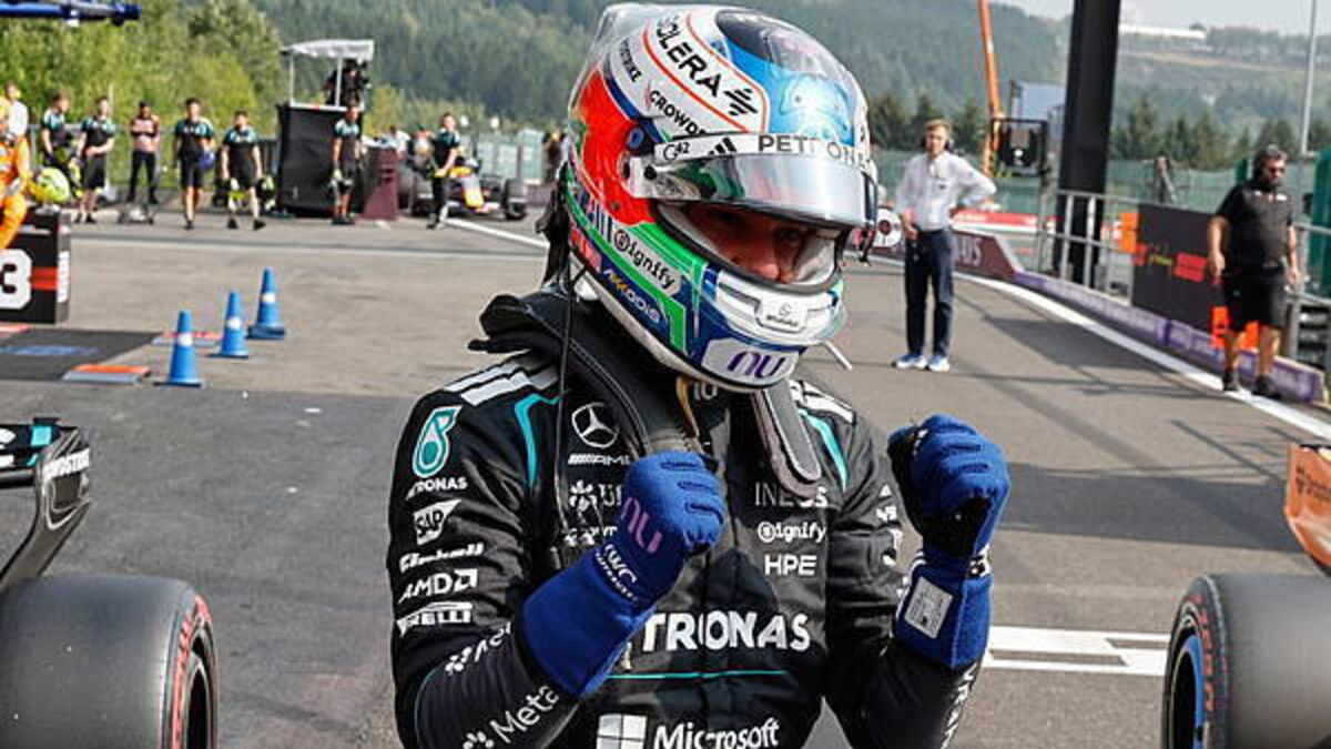 Dominant Kimi Antonelli storms to pole position at Belgian Grand Prix