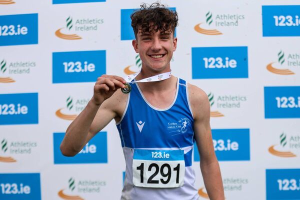 Harry Butcher, winner of the U15 Pentathlon. Harry Butcher, winner of the U15 Pentathlon.