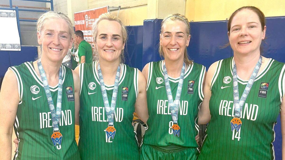 Tomlinson twins part of Portlaoise Panthers quartet that scoop silver at inaugural FIBA Masters Open