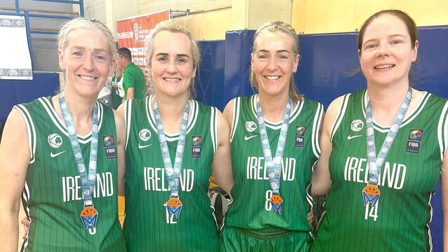 Tomlinson twins part of Portlaoise Panthers quartet that scoop silver at inaugural FIBA Masters Open 