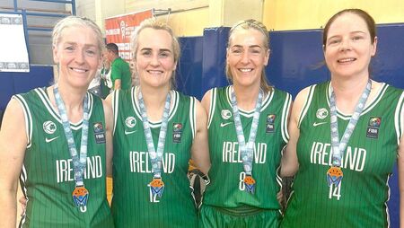 Tomlinson twins part of Portlaoise Panthers quartet that scoop silver at inaugural FIBA Masters Open 