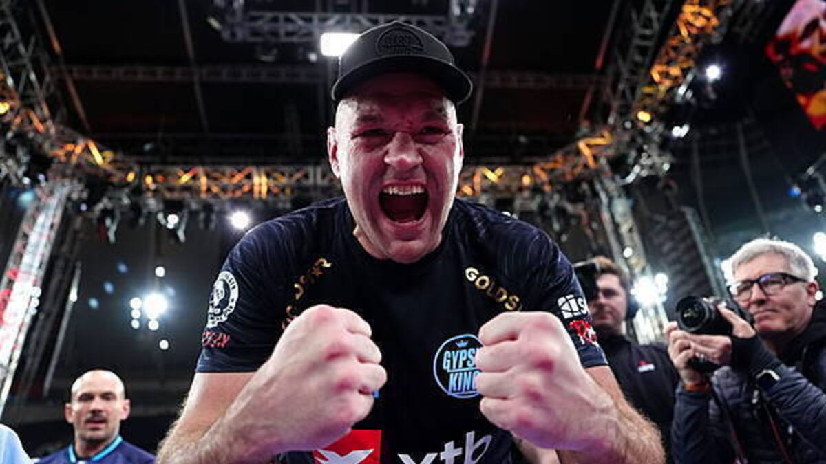 ‘I’m Mr Slim now’ – Tyson Fury weighs in 26lbs lighter than rival Mariusz Wach