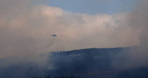 Slievenamon wildfires enter into fifth day as two aerial support units in use