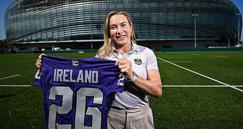 Phoebe Schecter praises rise of American football in Ireland