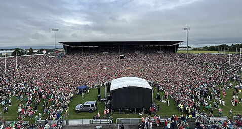 ‘They won’t laugh at us anymore’: Moran tells thousands of ecstatic Mayo fans