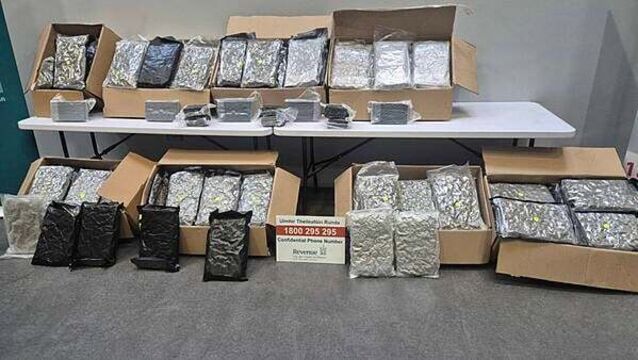 €1.95 million worth of drugs seized at Dublin Port