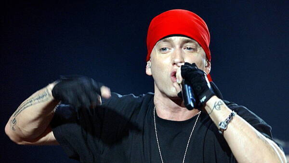 Eminem to auction more than 100 pairs of his signed trainers