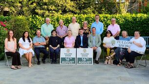 <p>Committee members and sponsors at the launch of the Tullow Show 2026, which takes place on 16 August Photo: Jane Potter</p> <p>Committee members and sponsors at the launch of the Tullow Show 2026, which takes place on 16 August Photo: Jane Potter</p>