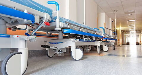 Over 10,000 people treated on trolleys in June