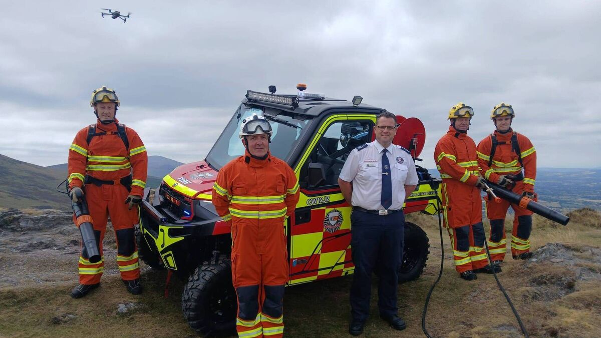 Carlow fire service adds new all-terrain vehicle to tackle wildfires
