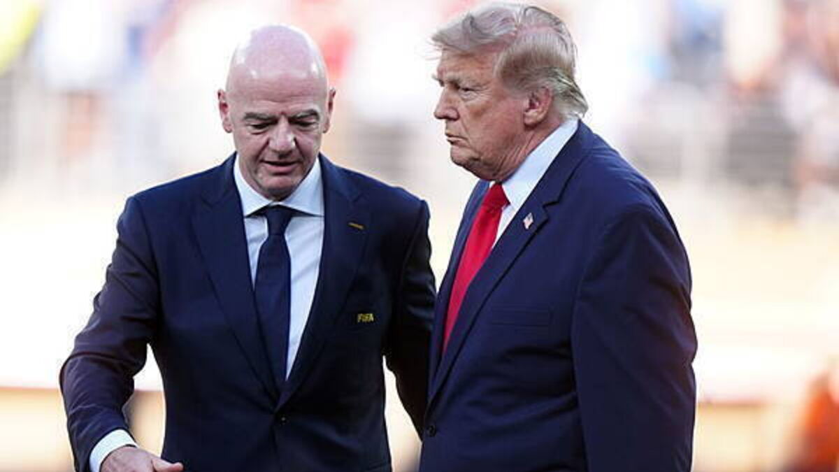 Donald Trump denies talking to Gianni Infantino over contentious World Cup plans