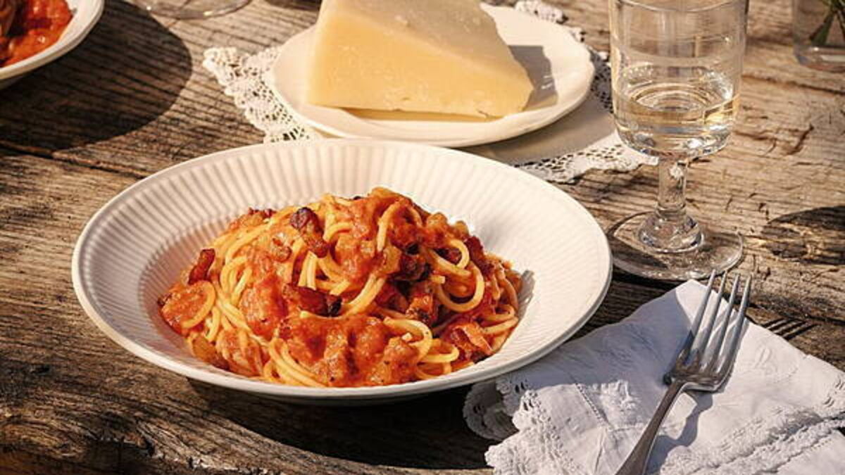 Dara Klein’s amatriciana pasta recipe