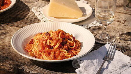 Dara Klein’s amatriciana pasta recipe