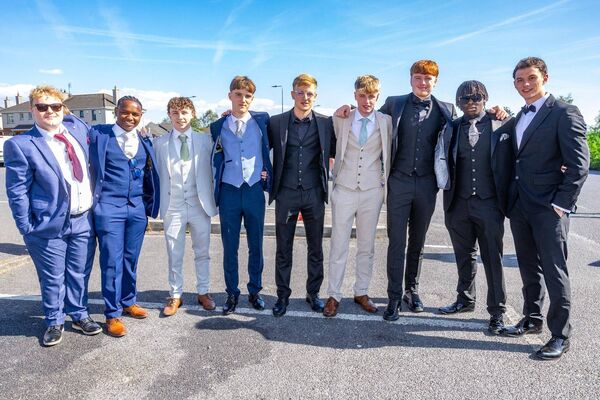 Students from St Mary's Academy CBS all spruced up for their debs Students from St Mary's Academy CBS all spruced up for their debs