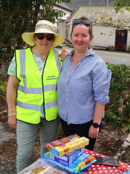 Organiser Teresa Mannering with Niamh O'Reilly Organiser Teresa Mannering with Niamh O'Reilly