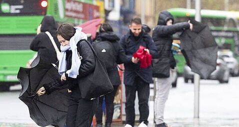 Yellow weather warnings issued for seven counties