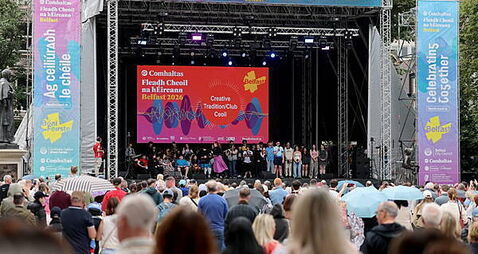 Ed Sheeran-backed cross-border music project takes centre stage at Fleadh