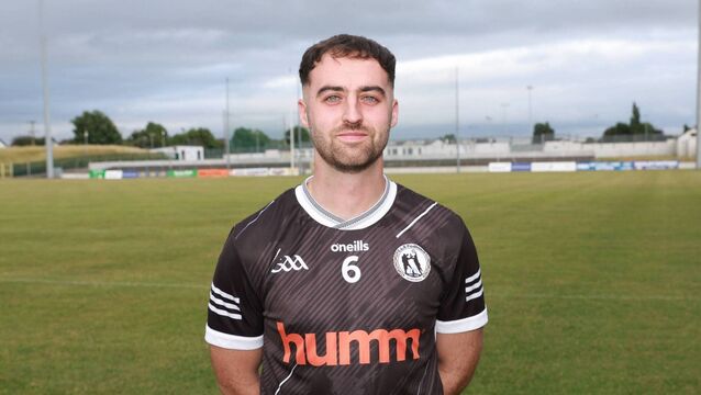 <p>Fenagh captain Cormac Lomax opened the scoring during his side's impressive victory over MLR on Sunday. Photo: Pat Ahern.</p>