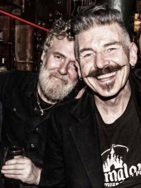 Jerry Fish with Glen Hansard Photo credit: Facebook Jerry Fish with Glen Hansard Photo credit: Facebook