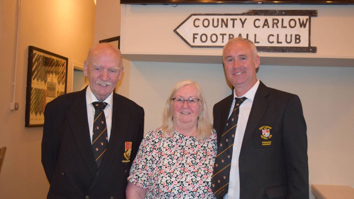 Like father, like son: Adam Kavanagh steps into Carlow FC's Presidency