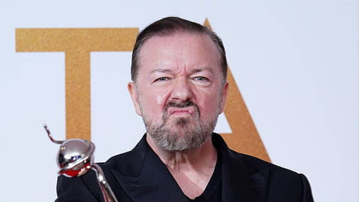 Ricky Gervais: I am grounded because I was 40 and already fat when I found fame