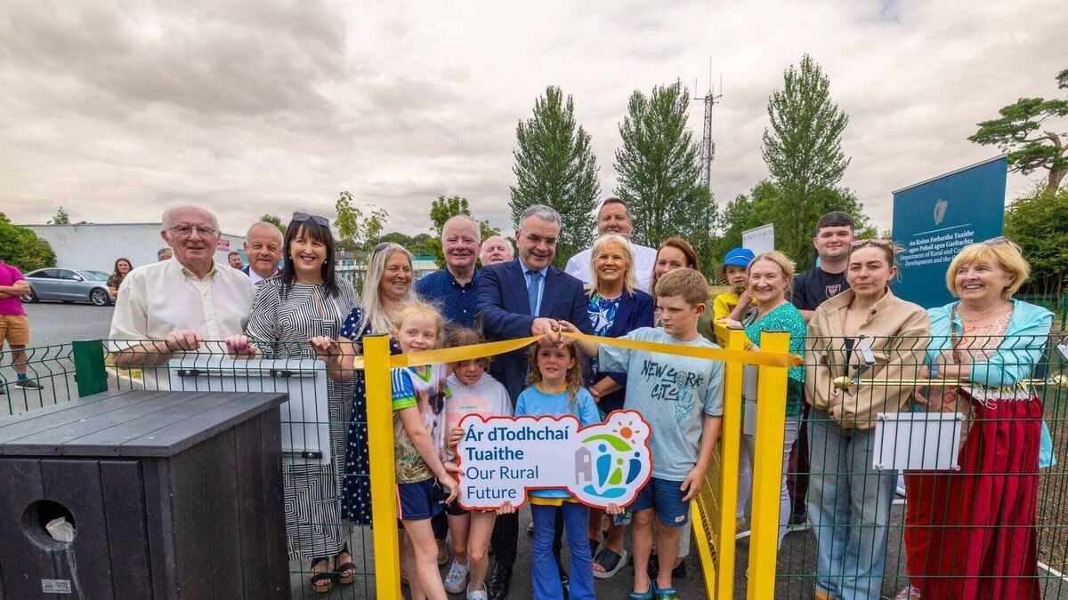 Lots of fun and excitement at official opening of Bunclody playground