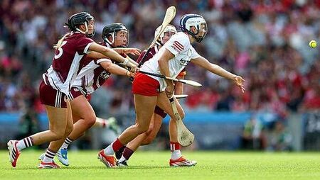 All-Ireland camogie finals: Galway lead Cork at half-time