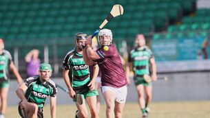 <p>Naomh Brid's Aaron Amond scores his sides decisive second-half goal against Bagenalstown Gaels. Photo: Pat Ahern.</p> <p>Naomh Brid's Aaron Amond scores his sides decisive second-half goal against Bagenalstown Gaels. Photo: Pat Ahern.</p>