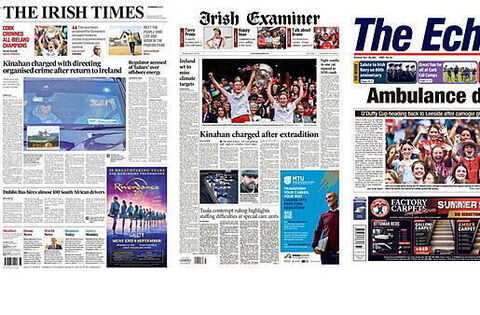 What the papers say: Monday