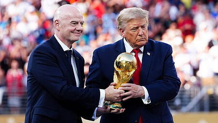 Donald Trump warns of 'terrible mistake' if FIFA replaces Gianni Infantino