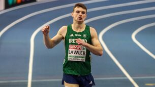 <p>Marcus Lawler of the Ireland men’s 200m and 4x100m relay teams.</p>