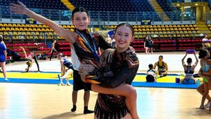 <p>Tara O’Neill (18) and Clara Duffy (13) will represent Ireland at the Acrobatic Gymnastics World Championships in Italy.</p>