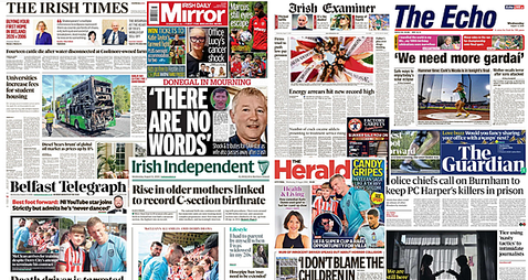 What the papers say: Wednesday's front pages