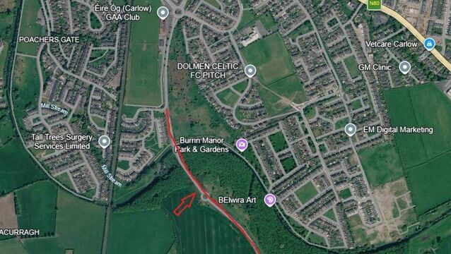 Plan in place to complete road between Éire Óg and Ballinacarrig in Carlow town